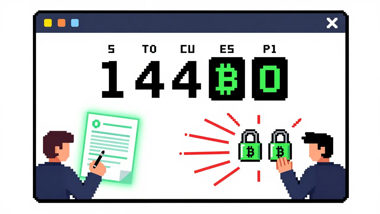 Dispute window countdown with fraud proof submission blocking cheating attempt.