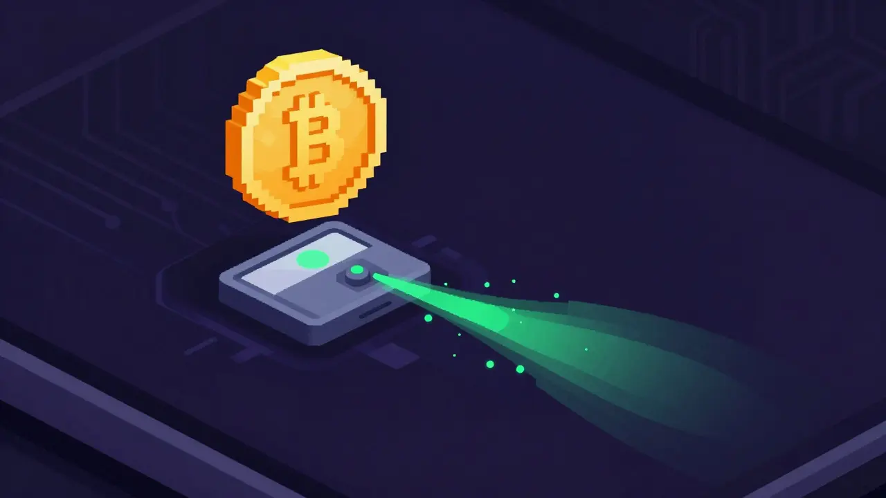 Pixel art crypto wallet on BNB chain network