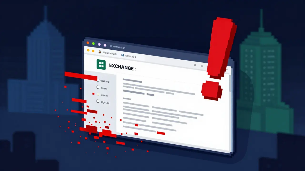 Glitchy pixel art website interface with red warning signs