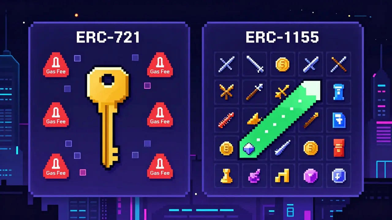 NFT Standard Limitations and Solutions: ERC-721 vs ERC-1155 Guide