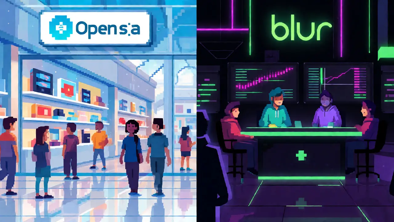 OpenSea vs Blur: NFT Marketplace Comparison for Traders and Collectors