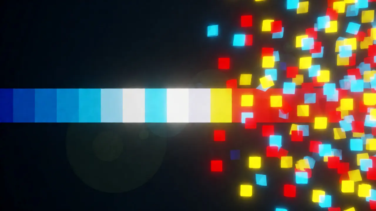 Visualizing the avalanche effect with exploding pixels